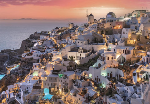 Clementoni HQC Shades Of Santorini Puzzle 1000 Pieces