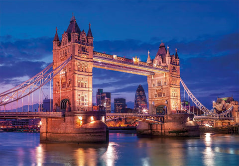 Clementoni HQC Tower Bridge At Night Puzzle 1000 Pieces