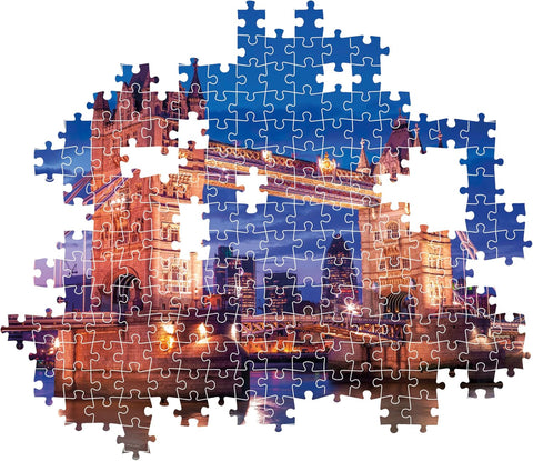 Clementoni HQC Tower Bridge At Night Puzzle 1000 Pieces