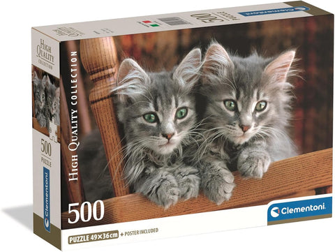 Clementoni HQC Kittens Puzzle 500 Pieces