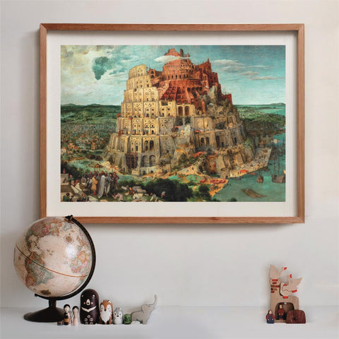 Clementoni Museum Babel Tower Puzzle 1500 Pieces