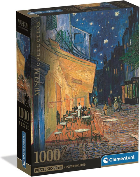 Clementoni Museum Cafe Terrace Van Gogh Puzzle 1000 Pieces