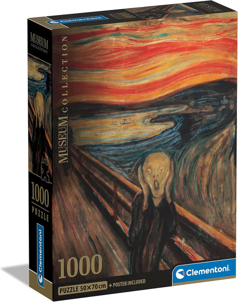 Clementoni Museum Munch The Scream Puzzle 1000 Pieces