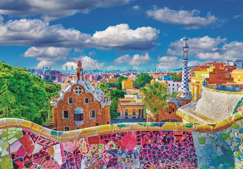 Clementoni Park Güell Barcelona Puzzle 1000 Pieces