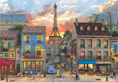 Clementoni Streets Of Paris Puzzle 1000 Pieces