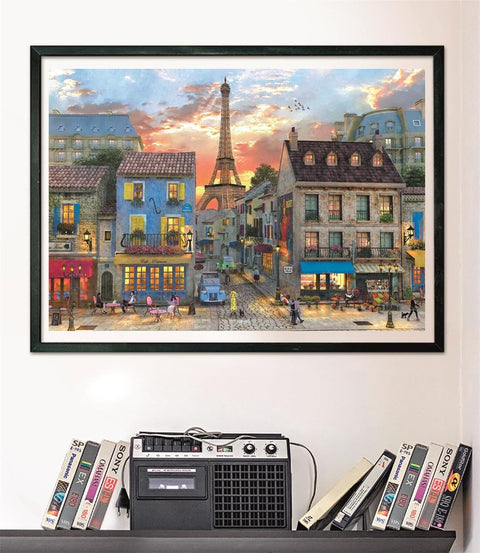 Clementoni Streets Of Paris Puzzle 1000 Pieces