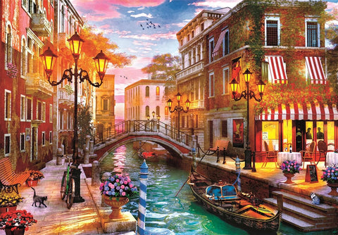 Clementoni HQC Sunset Over Venice Puzzle 500 Pieces