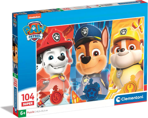 Clementoni SuperColor Paw Patrol Puzzle 104 Pieces