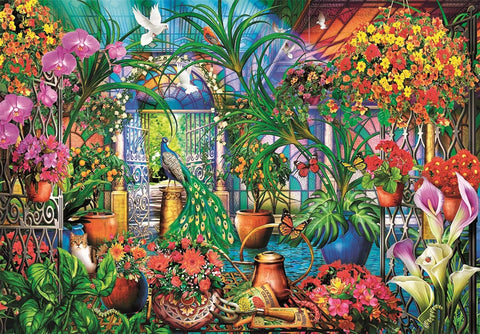 Clementoni HQC The Greenhouse Caretakers Puzzle 500 Pieces