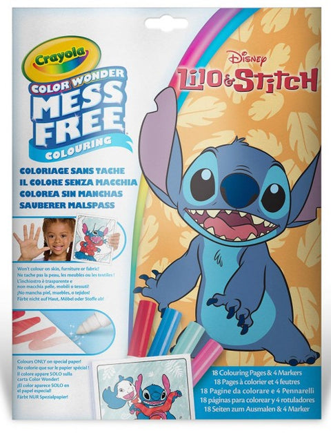 Crayola Color Wonder Mess Free Lilo & Stich Coloring Set