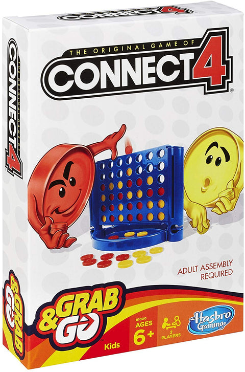 Hasbro Gaming Connect 4 Grab & Go Game, English