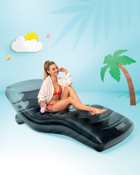 Intex Cool Grey Pool Lounge Mat 191x99cm