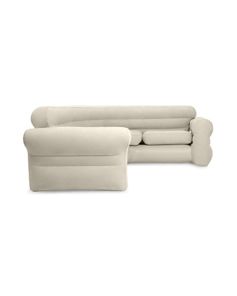 Intex Corner Sofa "L-Shaped" Inflatable Couch 257x203x76cm