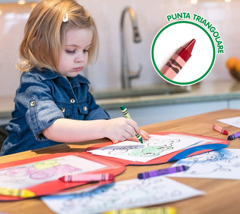 Crayola Mini Kids 16 Washable Triangular Crayons