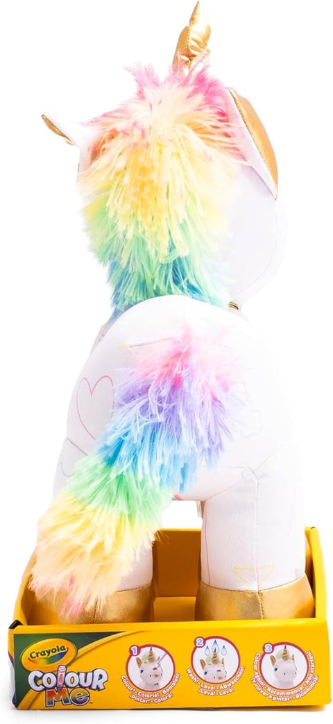Crayola Colour Me Plush Unicorn