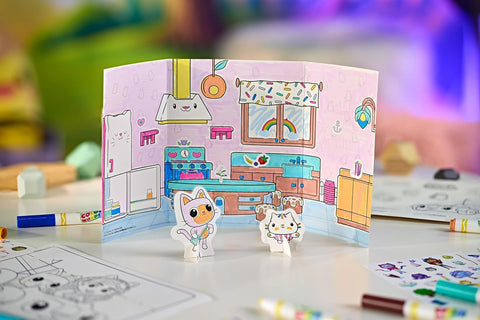 Crayola Color Wonder Mess Free Gabby's Dollhouse Activity Set