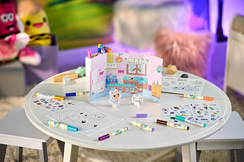 Crayola Color Wonder Mess Free Gabby's Dollhouse Activity Set