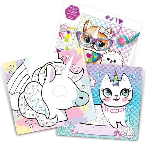 Crayola Creations Sticker By Number Art Set