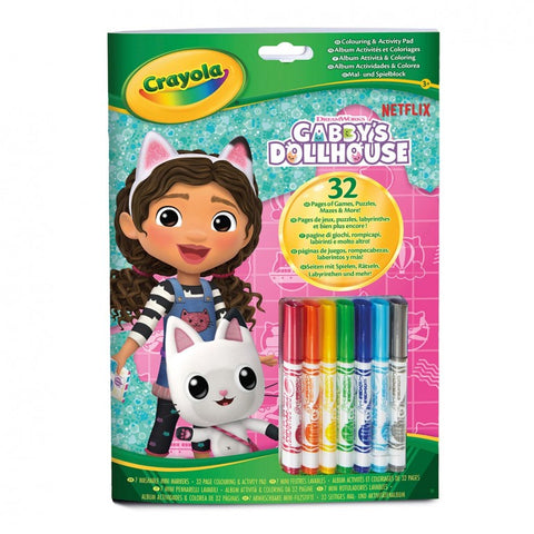 Crayola Gabby's Dollhouse Coloring & Activity Book