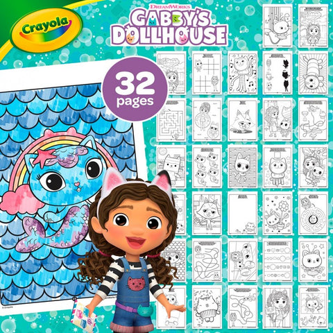Crayola Gabby's Dollhouse Coloring & Activity Book