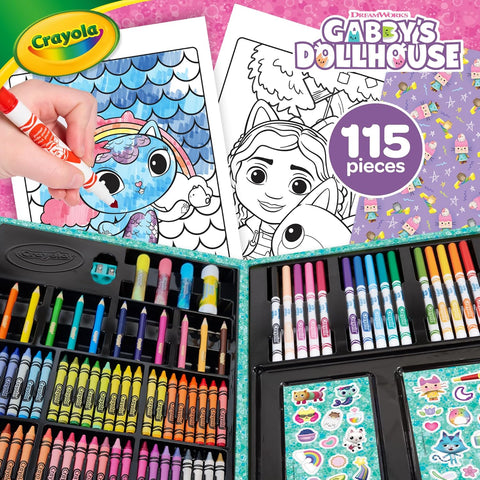 Crayola Gabby's Dollhouse Art Inspiration Case