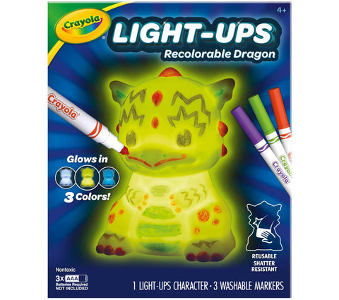 Crayola Light-Ups Recolorable Dragon