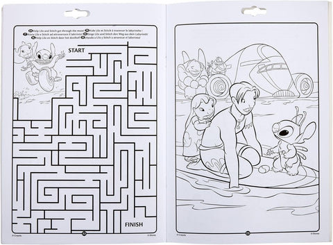 Crayola Lilo & Stitch Coloring and Activity Book