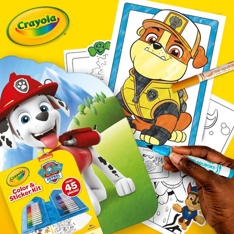 Crayola Paw Patrol Color & Sticker Kit