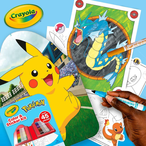 Crayola Pokémon Color & Sticker Kit