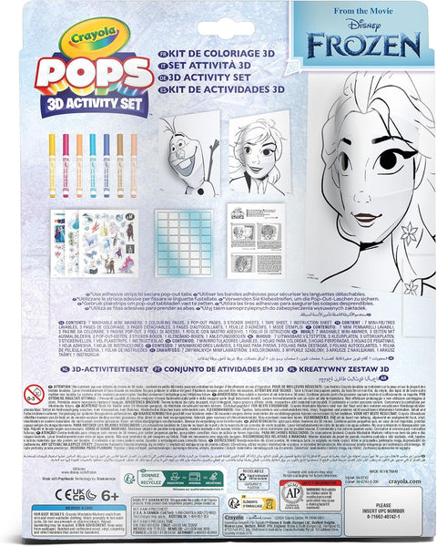 Crayola POPS Disney Frozen 3D Activity Set