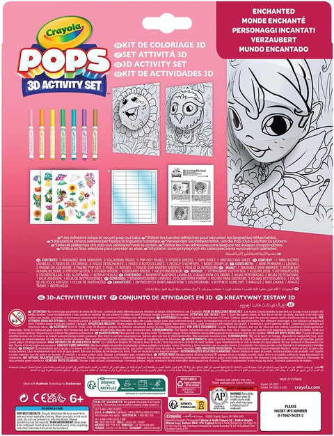 Crayola POPS Enchanted 3D Activity Set