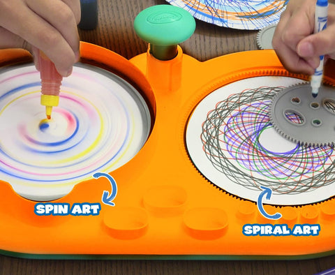 Crayola Spin & Spiral Art Station Deluxe Edition