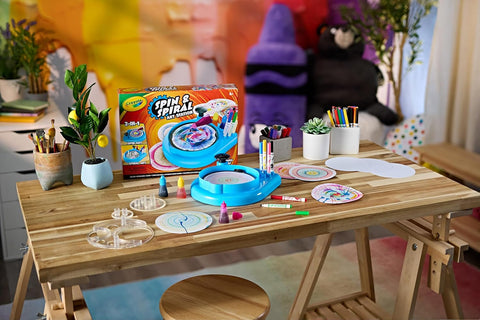 Crayola Spin & Spiral Art Station