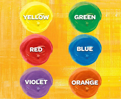 Crayola 6 59ml Washable Paint Jars