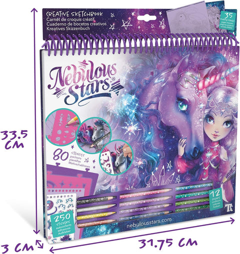 Creative Sketchbook Fantasy Horses, Firiaz & Daliaz