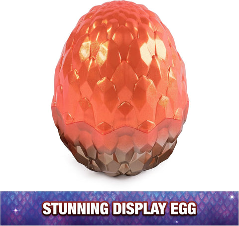 CrystaLynx Dragons, 12.5-inch Collectible Articulated Dragon & Blind Box Display Egg 6073428