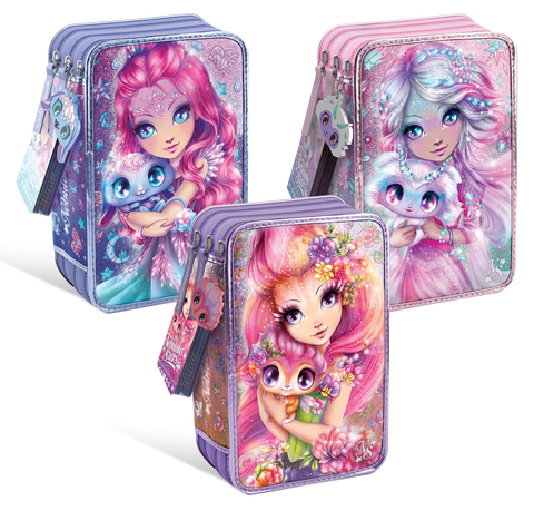 Nebulous Stars 3-tier Pencil Case Assorted