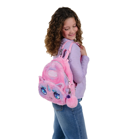 Nebulous Stars Fuzzy Backpack Purse Stella