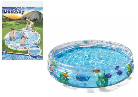 Bestway Deep Dive 3-Ring Play Pool 152x30cm