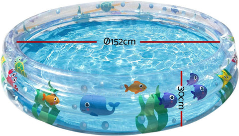 Bestway Deep Dive 3-Ring Play Pool 152x30cm