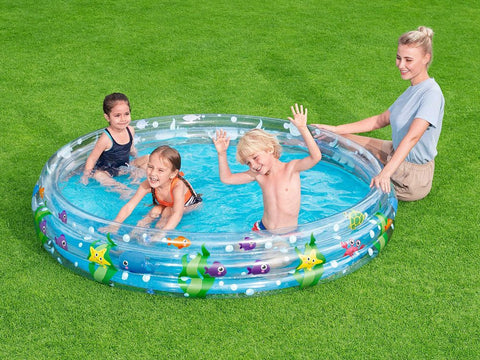 Bestway Deep Dive 3-Ring Play Pool 183x33cm