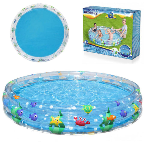 Bestway Deep Dive 3-Ring Play Pool 183x33cm