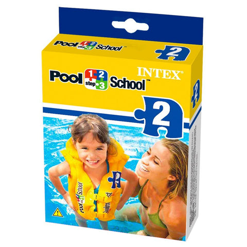 Intex Deluxe Pool School Swim Vest 18-30kg