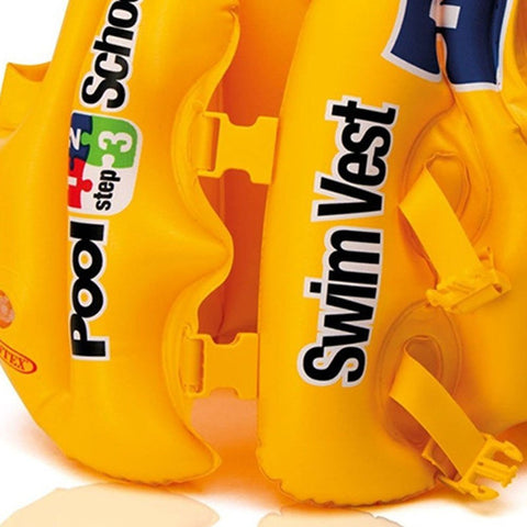 Intex Deluxe Pool School Swim Vest 18-30kg