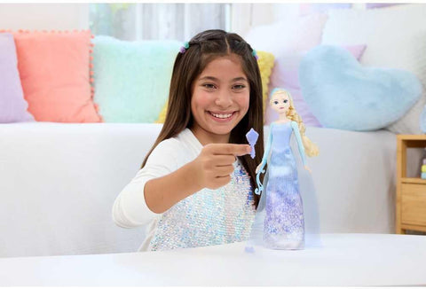 Disney Frozen Spin & Reveal Elsa Fashion Doll & Accessories With 11 Surprises