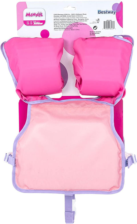 Bestway Disney Junior Minnie Mouse Swim Training Vest With Armbands