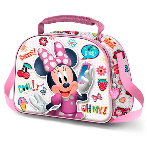 Disney Minnie Mouse Oh My 3D Lunch Bag 26cm