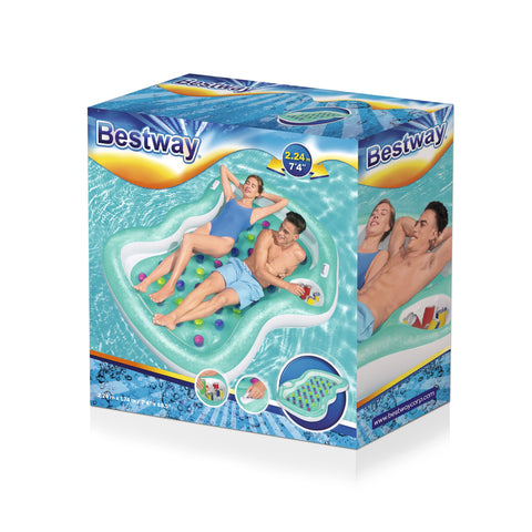 Bestway Double Designer Float Lounge 224x174cm
