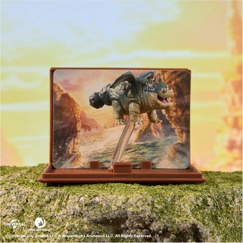 Dreamworks Dragons, How to Train Your Dragon, World of Berk: Book of Dragons, Collectible Dragon & Card with Display Stand