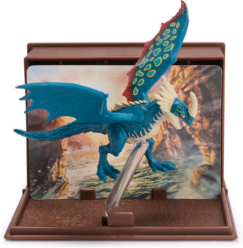 Dreamworks Dragons, How to Train Your Dragon, World of Berk: Book of Dragons, Collectible Dragon & Card with Display Stand